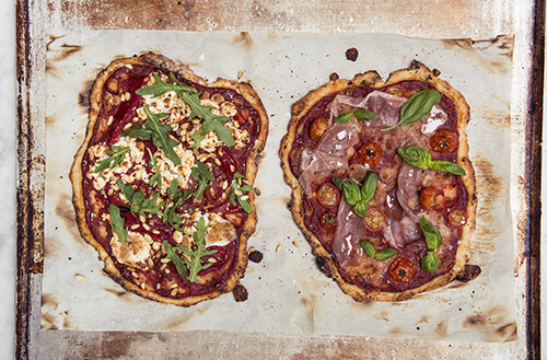 Hemmagjord pizza som är snäll för magen!